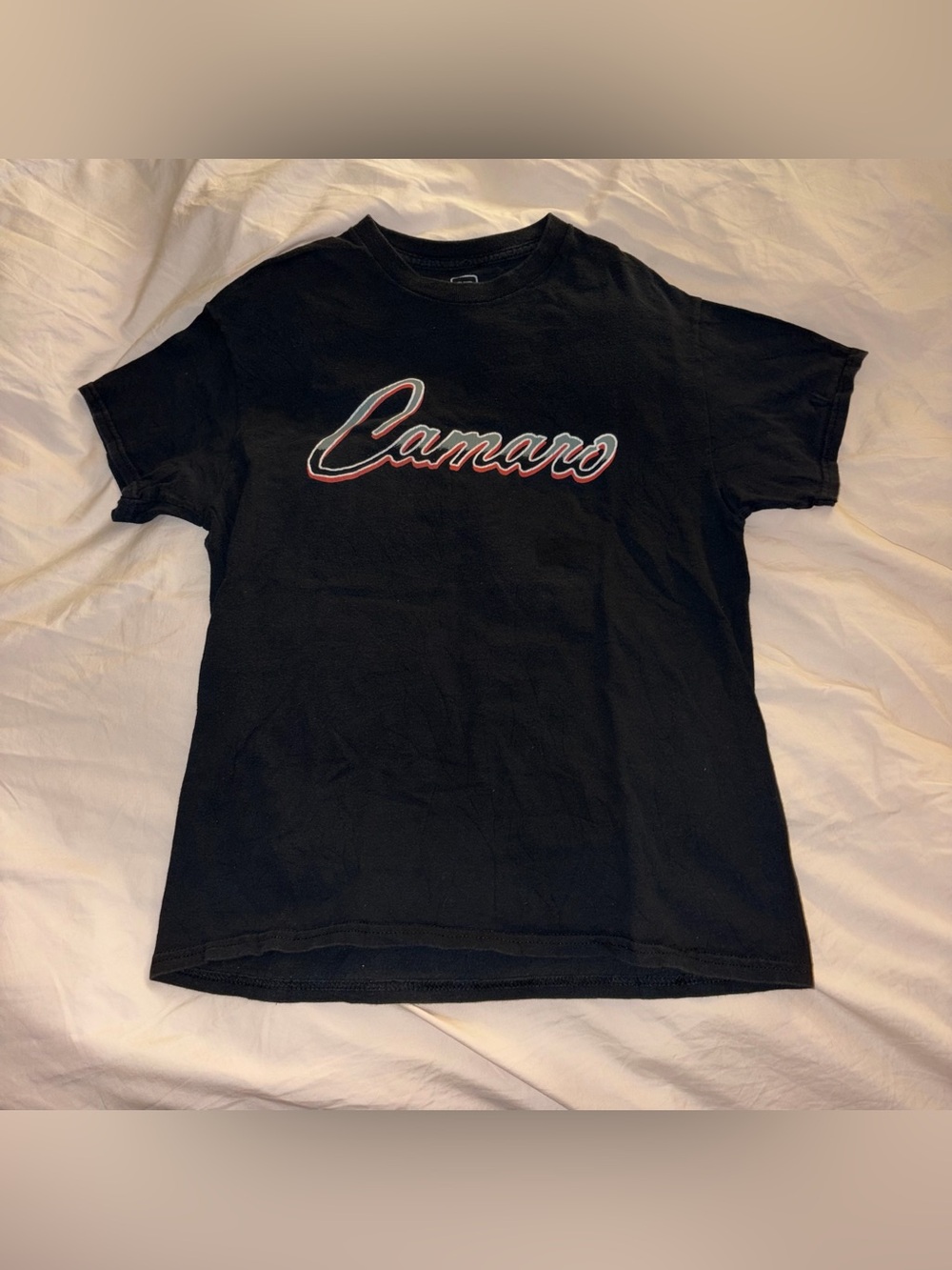 Chevrolet Camaro Black Cotton Shirt size M